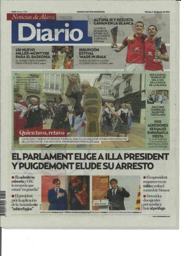 001-portada NOTICIAS ALAVA 09-08-2024
