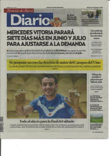 001-portada NOTICIAS ALAVA 22-05-2024